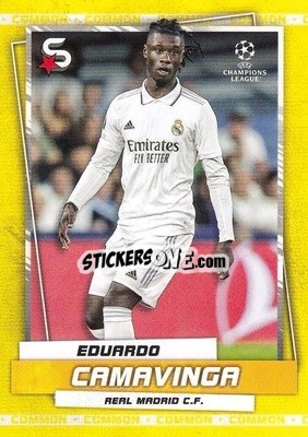 Sticker Eduardo Camavinga - Superstars 2022-2023
 n. 41v - Topps