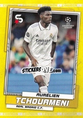 Sticker Aurelien Tchouameni - Superstars 2022-2023
 n. 42v - Topps