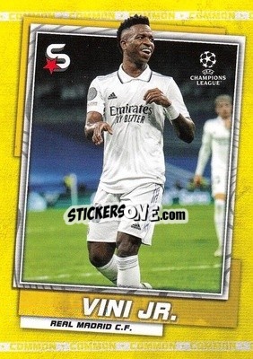 Sticker Vini Jr - Superstars 2022-2023
 n. 45v - Topps