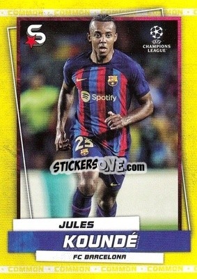Sticker Jules Koundé - Superstars 2022-2023
 - Topps