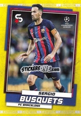 Cromo Sergio Busquets - Superstars 2022-2023
 - Topps