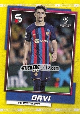 Sticker Gavi - Superstars 2022-2023
 - Topps