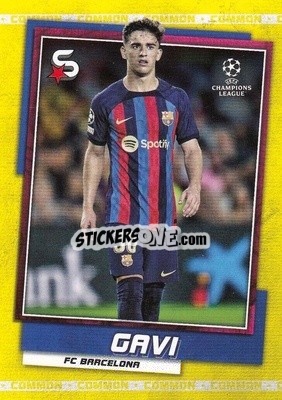 Sticker Gavi - Superstars 2022-2023
 n. 51v - Topps