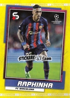Sticker Raphinha - Superstars 2022-2023
 n. 54v - Topps