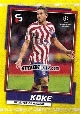 Sticker Koke - Superstars 2022-2023
 n. 60v - Topps