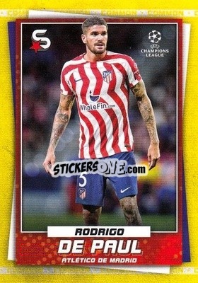 Sticker Rodrigo De Paul - Superstars 2022-2023
 n. 61v - Topps