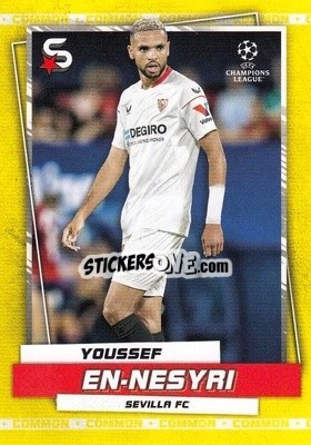 Sticker Youssef En-Nesyri - Superstars 2022-2023
 n. 65v - Topps