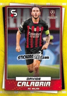 Sticker Davide Calabria - Superstars 2022-2023
 - Topps