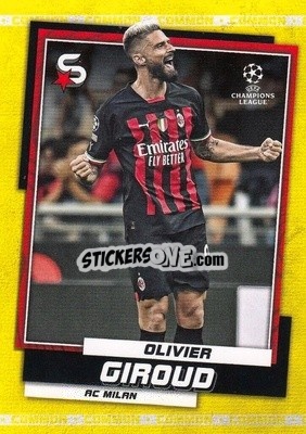Sticker Olivier Giroud - Superstars 2022-2023
 n. 75v - Topps