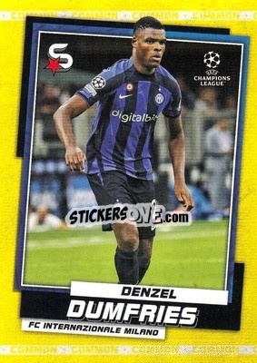 Sticker Denzel Dumfries - Superstars 2022-2023
 n. 78v - Topps