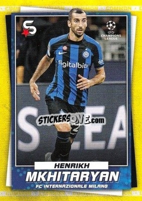 Sticker Henrikh Mkhitaryan - Superstars 2022-2023
 n. 79v - Topps