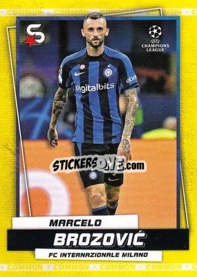 Sticker Marcelo Brozović - Superstars 2022-2023
 n. 80v - Topps