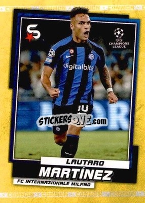 Sticker Lautaro Martínez - Superstars 2022-2023
 n. 84v - Topps