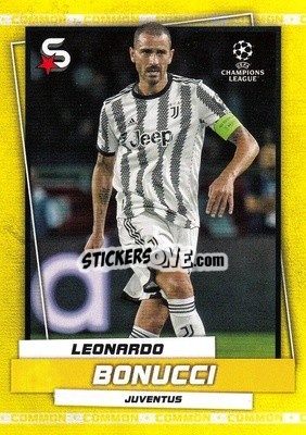 Sticker Leonardo Bonucci - Superstars 2022-2023
 n. 86v - Topps