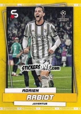 Cromo Adrien Rabiot - Superstars 2022-2023
 - Topps