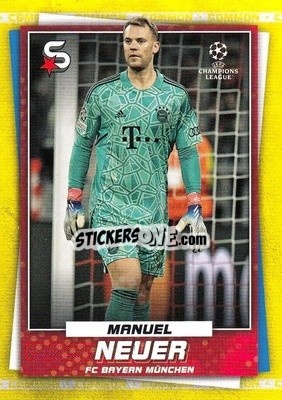 Sticker Manuel Neüer - Superstars 2022-2023
 n. 94v - Topps