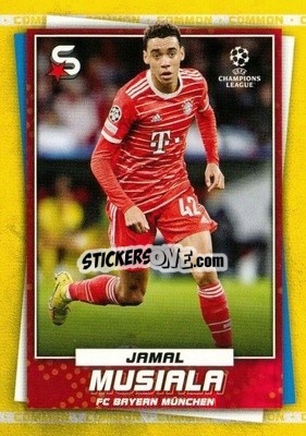 Sticker Jamal Musiala - Superstars 2022-2023
 n. 100v - Topps