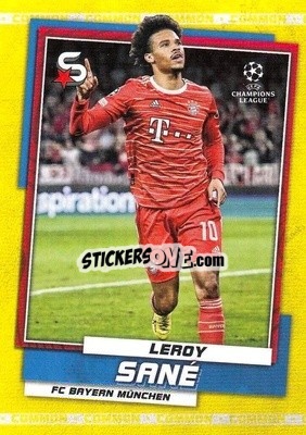 Sticker Leroy Sané - Superstars 2022-2023
 n. 103v - Topps