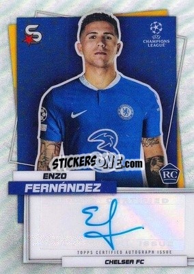 Sticker Enzo Fernandez - Superstars 2022-2023
 n. SA-EF - Topps