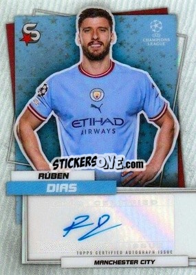 Sticker Rúben Dias - Superstars 2022-2023
 n. SA-RB - Topps