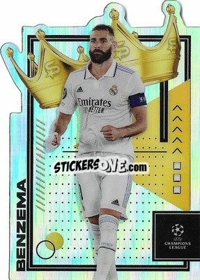 Sticker Karim Benzema - Superstars 2022-2023
 n. ROY-KB - Topps