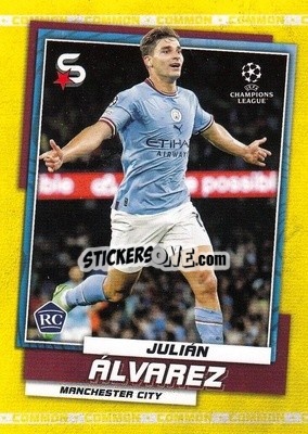 Sticker Julián Álvarez - Superstars 2022-2023
 n. 9v - Topps