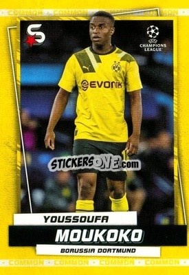 Sticker Youssoufa Moukoko - Superstars 2022-2023
 n. 111v - Topps