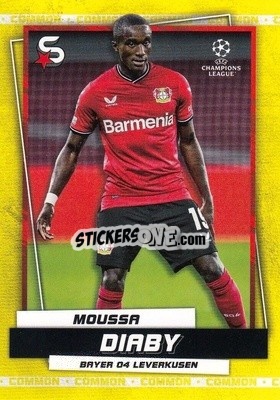 Sticker Moussa Diaby - Superstars 2022-2023
 n. 114v - Topps