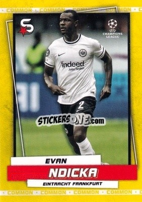 Sticker Evan Ndicka - Superstars 2022-2023
 n. 123v - Topps