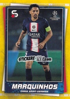 Sticker Marquinhos - Superstars 2022-2023
 n. 128v - Topps
