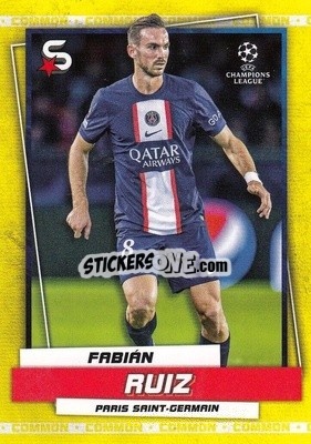 Sticker Fabián Ruiz - Superstars 2022-2023
 - Topps