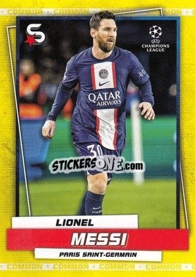 Sticker Lionel Messi - Superstars 2022-2023
 n. 135v - Topps
