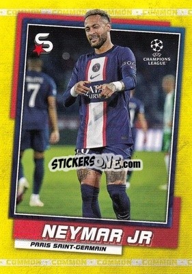 Sticker Neymar Jr - Superstars 2022-2023
 n. 136v - Topps