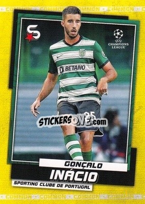 Sticker Gonçalo Inácio - Superstars 2022-2023
 n. 146v - Topps