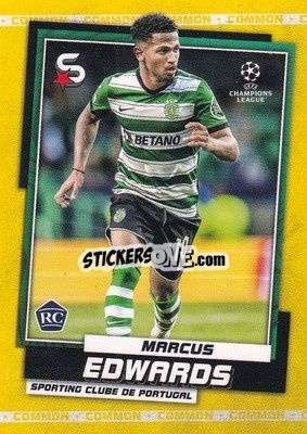 Sticker Marcus Edwards - Superstars 2022-2023
 n. 148v - Topps