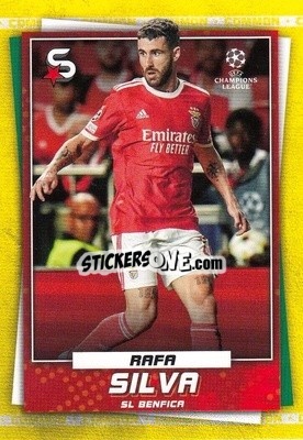 Sticker Rafa Silva - Superstars 2022-2023
 n. 150v - Topps
