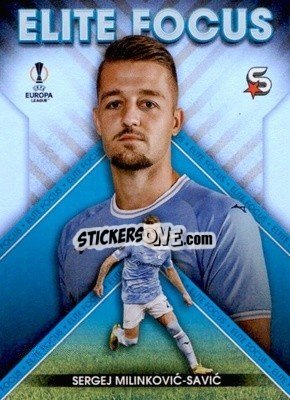 Sticker Sergej Milinković-Savić - Superstars 2022-2023
 n. EF-SMS - Topps