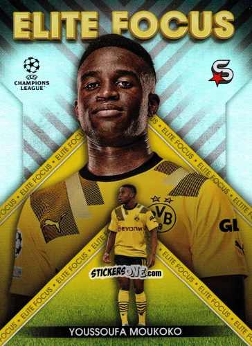 Cromo Youssoufa Moukoko - Superstars 2022-2023
 n. EF-YM - Topps