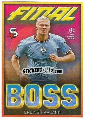 Sticker Erling Haaland - Superstars 2022-2023
 n. FB-EH - Topps