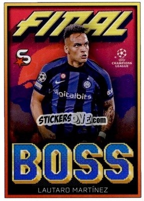 Sticker Lautaro Martínez - Superstars 2022-2023
 n. FB-LAU - Topps