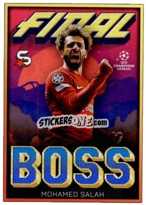 Sticker Mohamed Salah - Superstars 2022-2023
 n. FB-MS - Topps