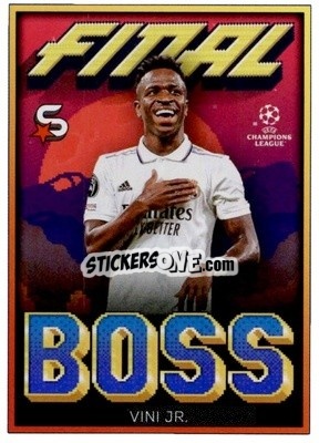 Sticker Vini Jr - Superstars 2022-2023
 n. FB-VJR - Topps