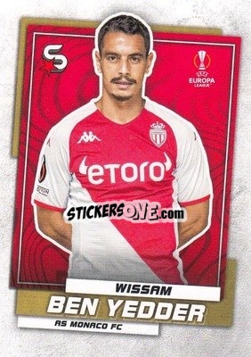 Sticker Wissam Ben Yedder - Superstars 2022-2023
 n. 142 - Topps