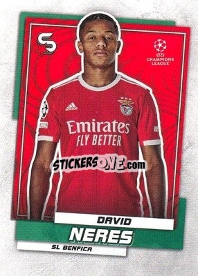 Sticker David Neres - Superstars 2022-2023
 n. 151 - Topps