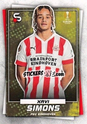 Sticker Xavi Simons - Superstars 2022-2023
 n. 155 - Topps