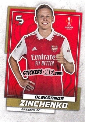 Sticker Oleksandr Zinchenko - Superstars 2022-2023
 - Topps