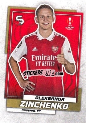 Cromo Oleksandr Zinchenko - Superstars 2022-2023
 - Topps