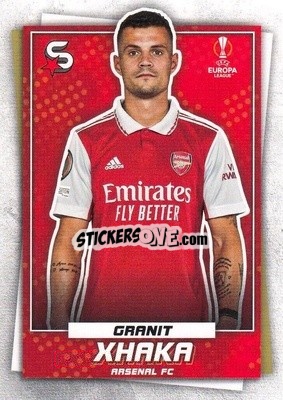 Sticker Granit Xhaka - Superstars 2022-2023
 - Topps