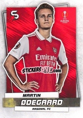 Sticker Martin Ødegaard - Superstars 2022-2023
 n. 162 - Topps