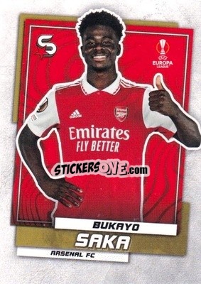 Sticker Bukayo Saka - Superstars 2022-2023
 - Topps